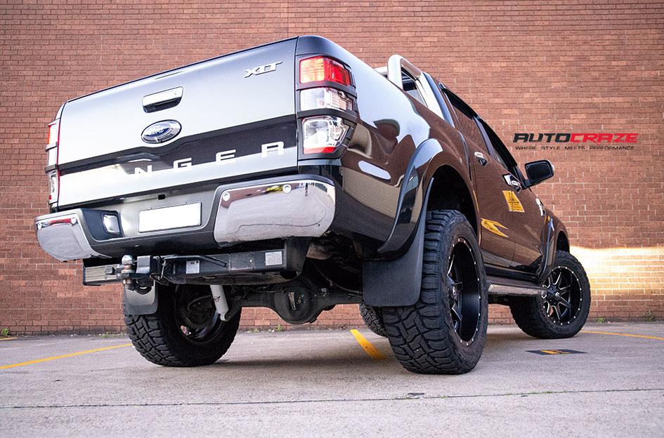 FORD RANGER MAVERICK GLOSS BLACK MILLED ACCENTS